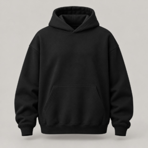Essential Hoodie — Black