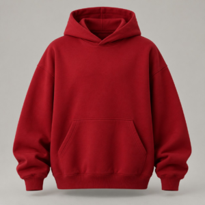 Essential Hoodie — Red