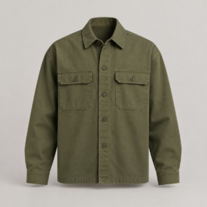 Utility Overshirt — Olive